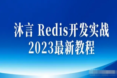 沐言 Redis开发实战 2023